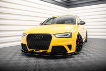 Audi RS4 B8 2012-2015 Street Pro Frontsplitter V.1 Maxton Design